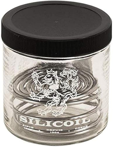 Silicoil tanque de limpieza para brochas con inserto espiral que limpia entre cerdas.