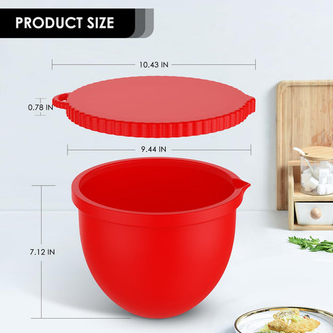 Versatilidad KitchenAid: mezcla, sirve y almacena en un solo bol.