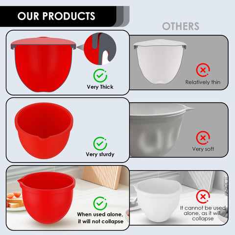 Diseño compacto KitchenAid: se pliega para guardar en cajones.