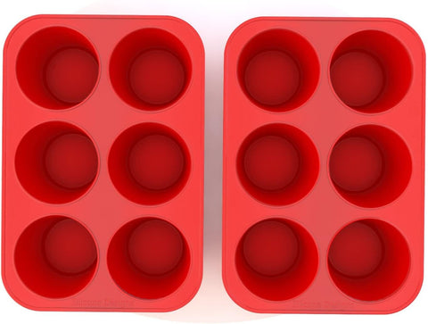 Silicone Designs set de moldes para recetas variadas: cupcakes, pizzas muffins y más.