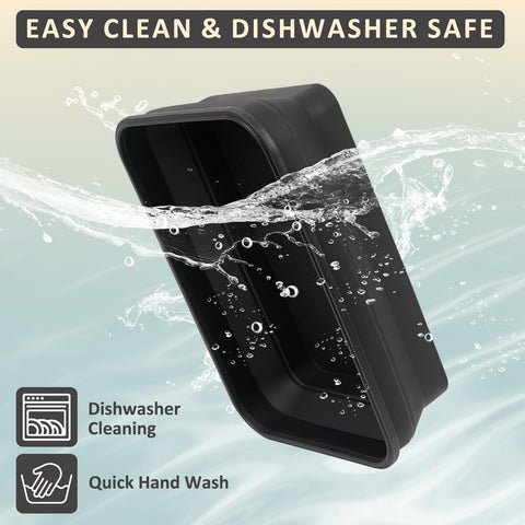 SiliSea XL tapa con sello de silicona para conservar frescura.