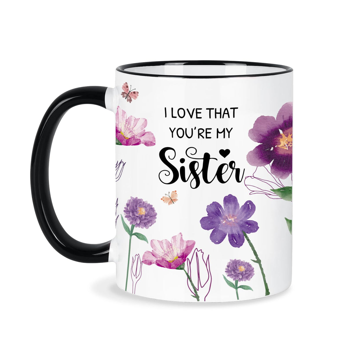 Taza Silkwishes hermana 11oz para café diario.