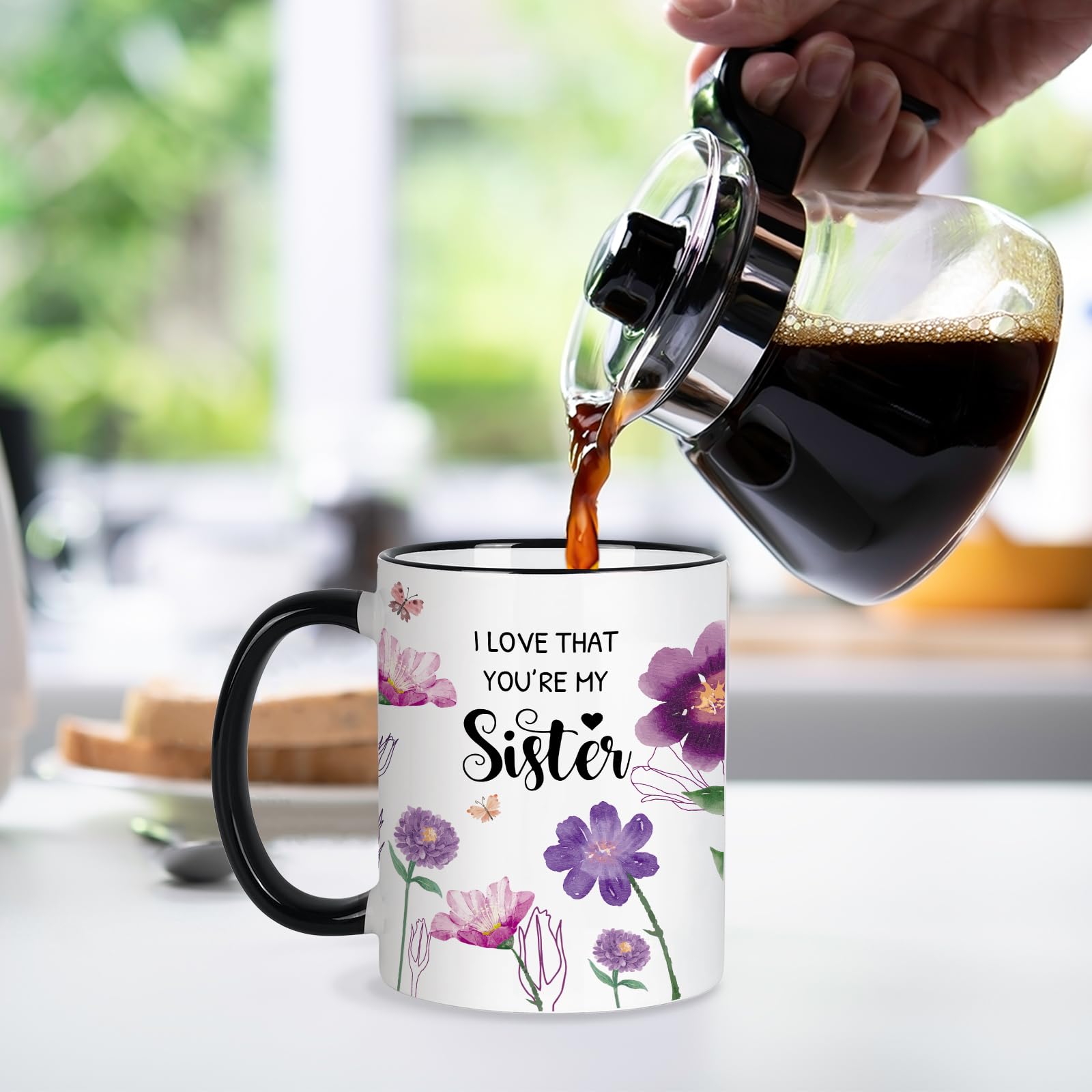 Taza Silkwishes uso diario para café, té o chocolate.