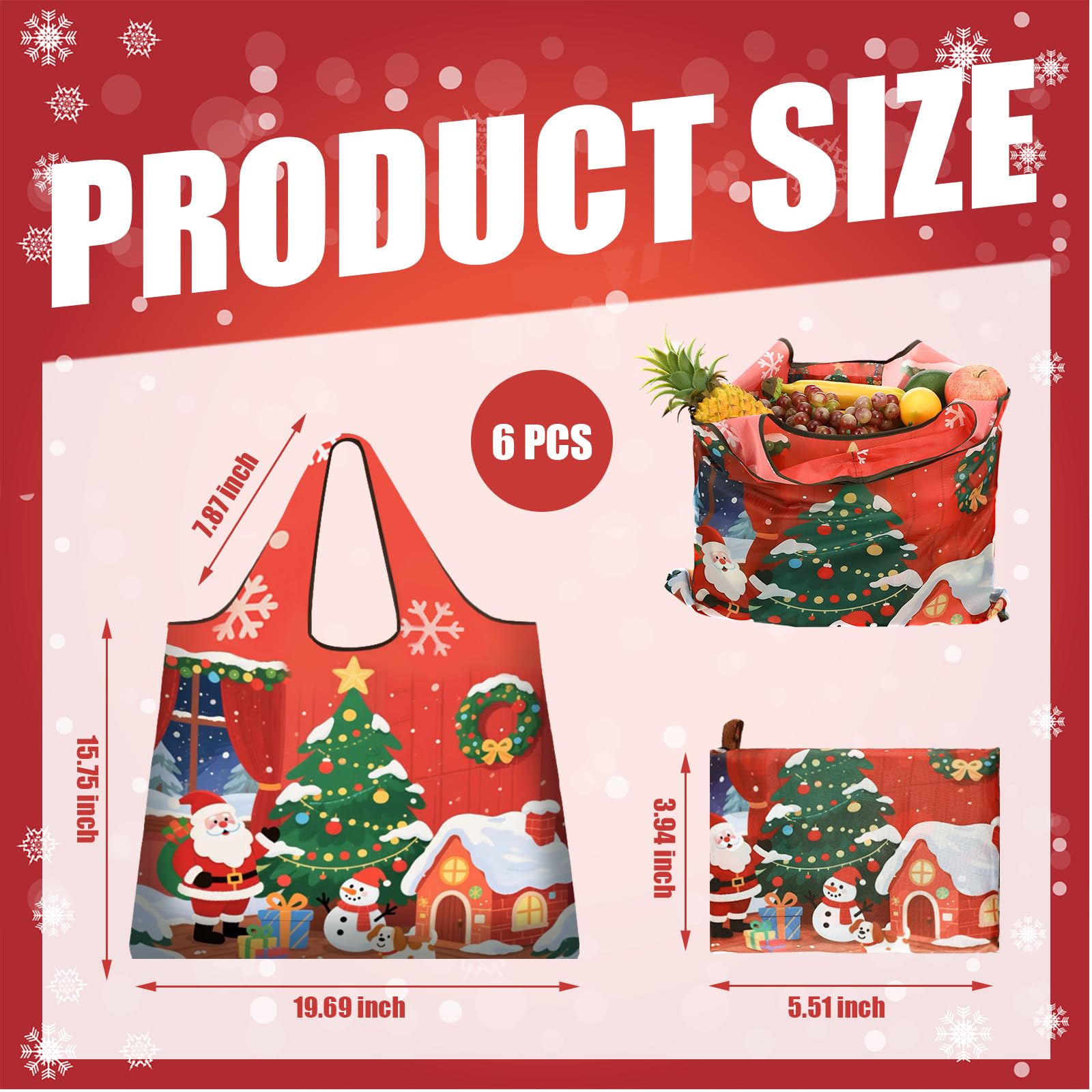 SilTriangle diseños navidad grandes con estampas festivas para empaquetar regalos.