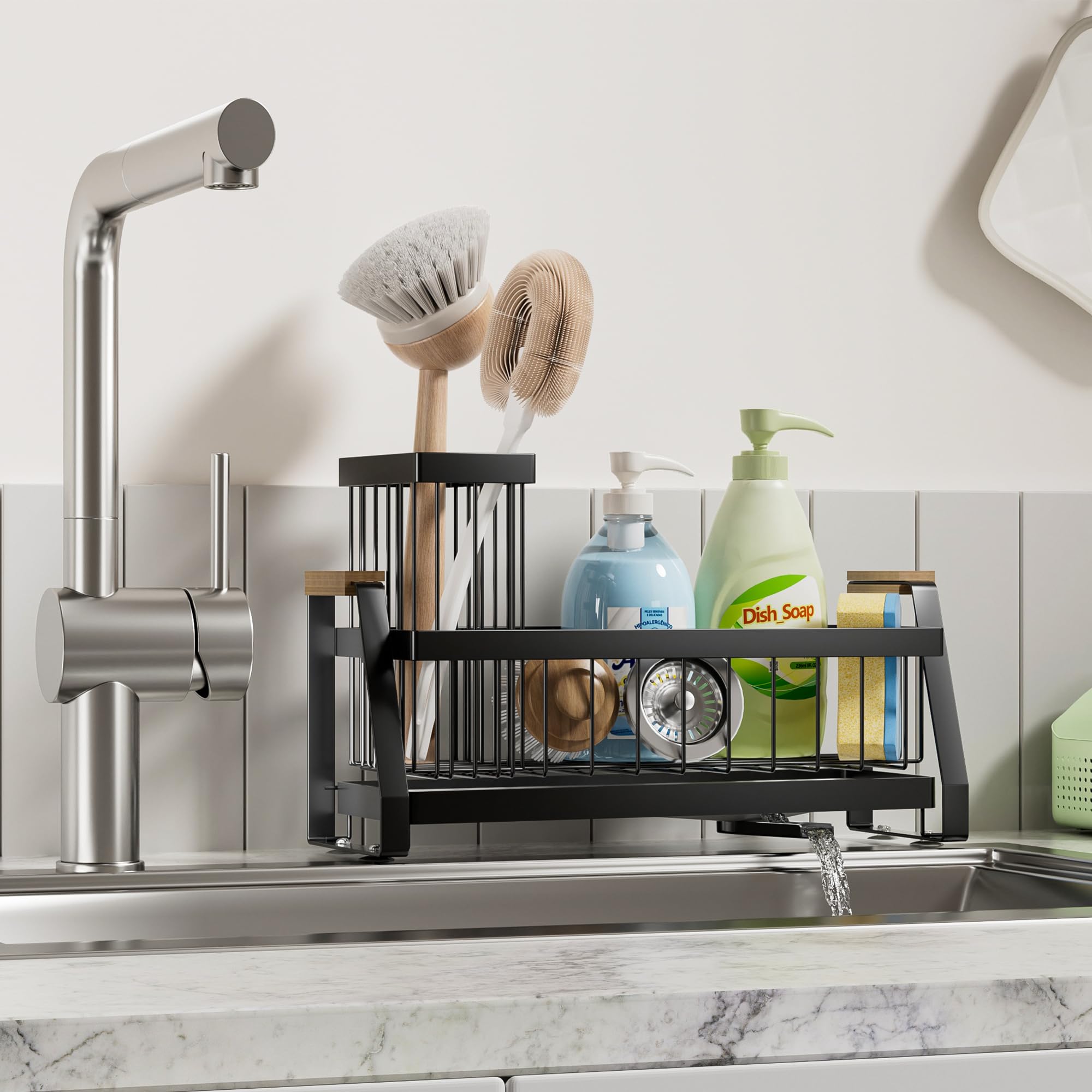 Silub diseño compacto para lavabo y cocina, ideal en encimeras.