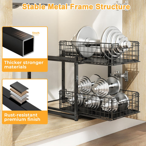 Silub medidas 35x28x40 cm, organizador compacto para fregadero.