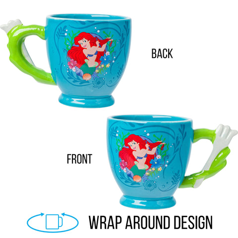 Taza Ariel Silver Buffalo apta para microondas y lavado diario.