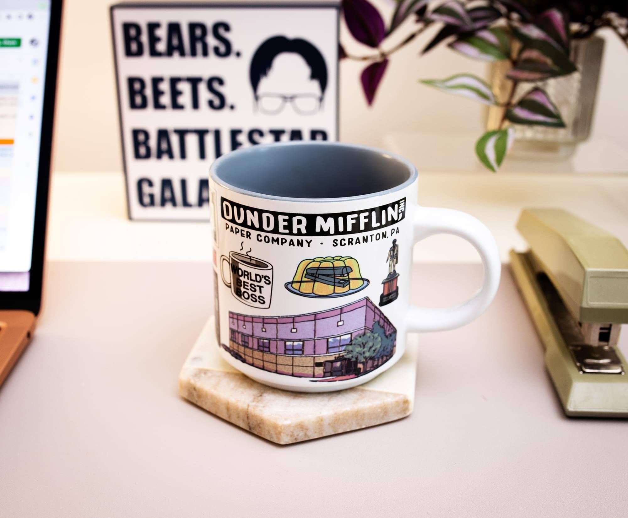 Taza Silver Buffalo de 13 onzas para espresso o té