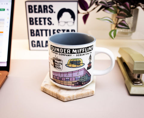 Taza Silver Buffalo de 13 onzas para espresso o té