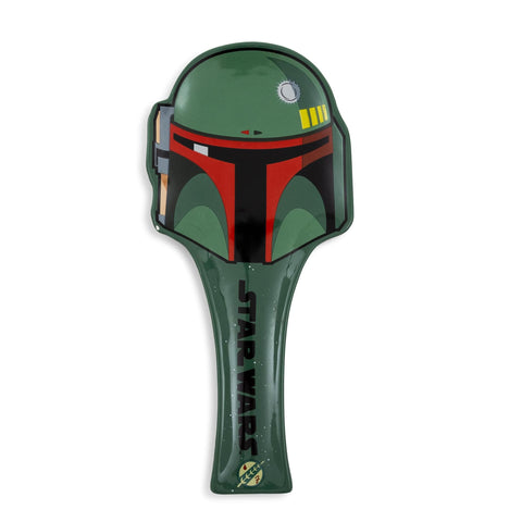 Casco Mandaloriano en cerámica, ideal para sostener utensilios.