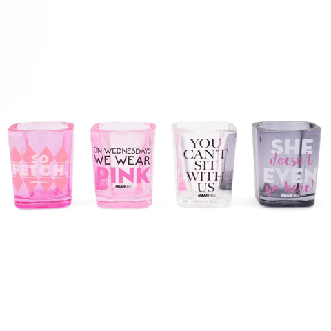 Vaso de chupito Silver Buffalo con licencia oficial y estilo glamuroso, para noches entre amigas