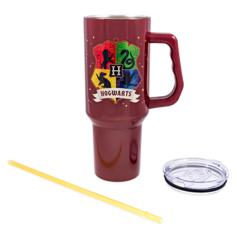 Silver Buffalo vaso térmico con cresta Hogwarts Hufflepuff para excursiones