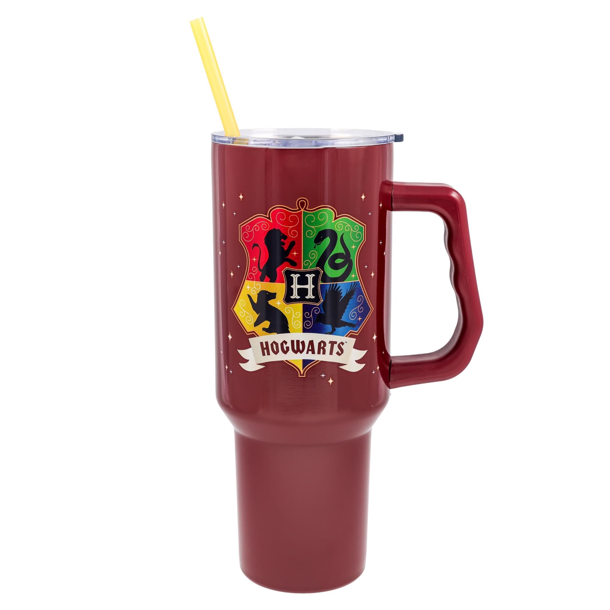 Silver Buffalo vaso térmico con cresta Hogwarts Slytherin para oficina y salidas