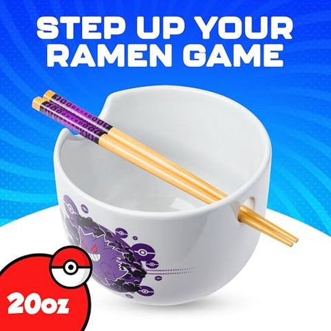Palillos incluidos con el set Gengar de Silver Buffalo.