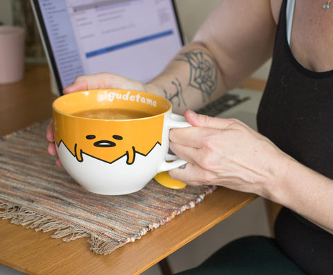Cerámica libre de BPA segura para bebidas Gudetama