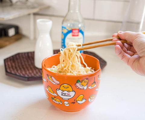 Tazón Gudetama para uso diario, adaptable a comidas asiáticas.