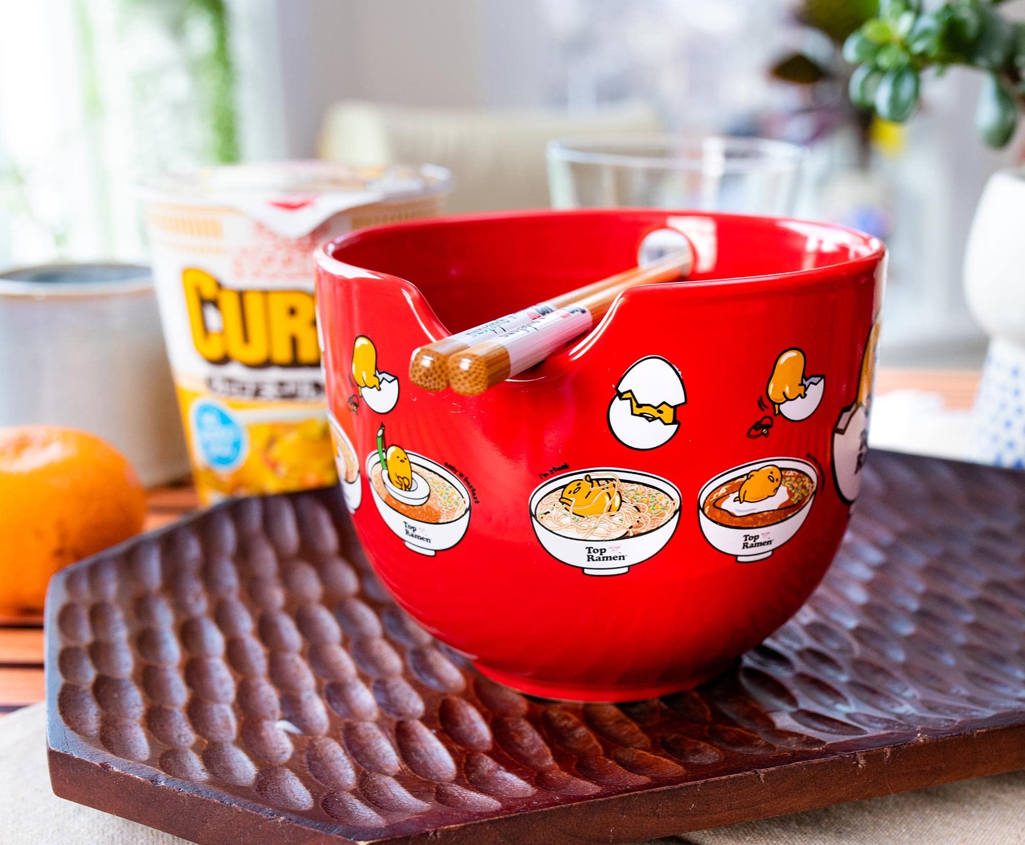 Colección oficial Gudetama x Nissin de Silver Buffalo.