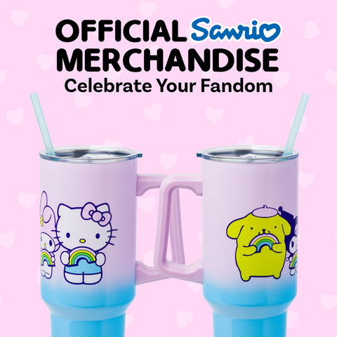 Manija ergonómica de Hello Kitty, fácil de sujetar.