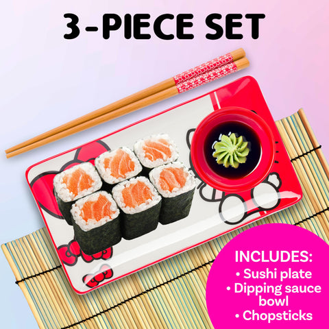 Hello Kitty cuenco-salsa de Silver Buffalo, perfecto para dips.