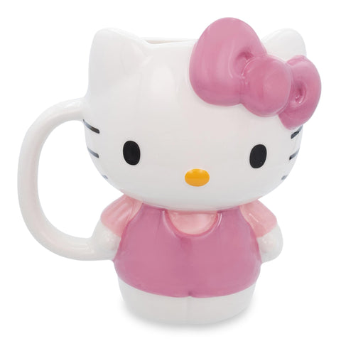 Silver Buffalo Hello Kitty: detalle del moño 3D para decorar tu escritorio.