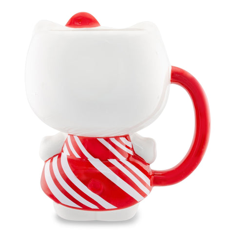 Hello Kitty con lazo en 3D, taza Silver Buffalo para decoración festiva