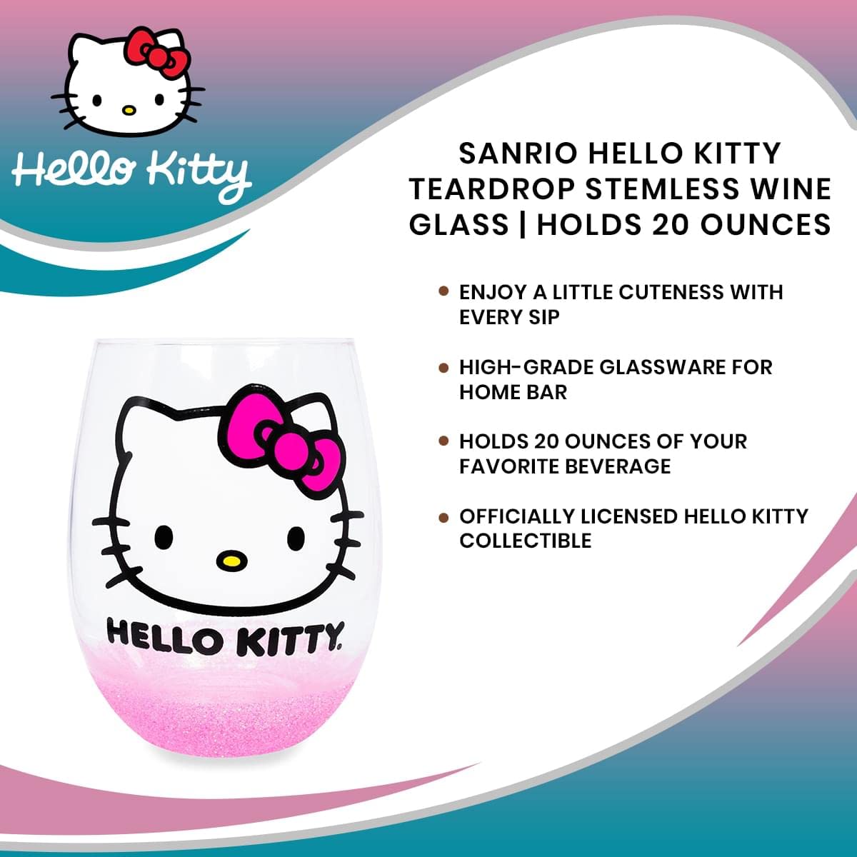 Regalo adorable de Silver Buffalo Hello Kitty para barra.