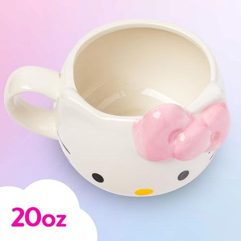 Uso decorativo en escritorio con Hello Kitty Silver Buffalo