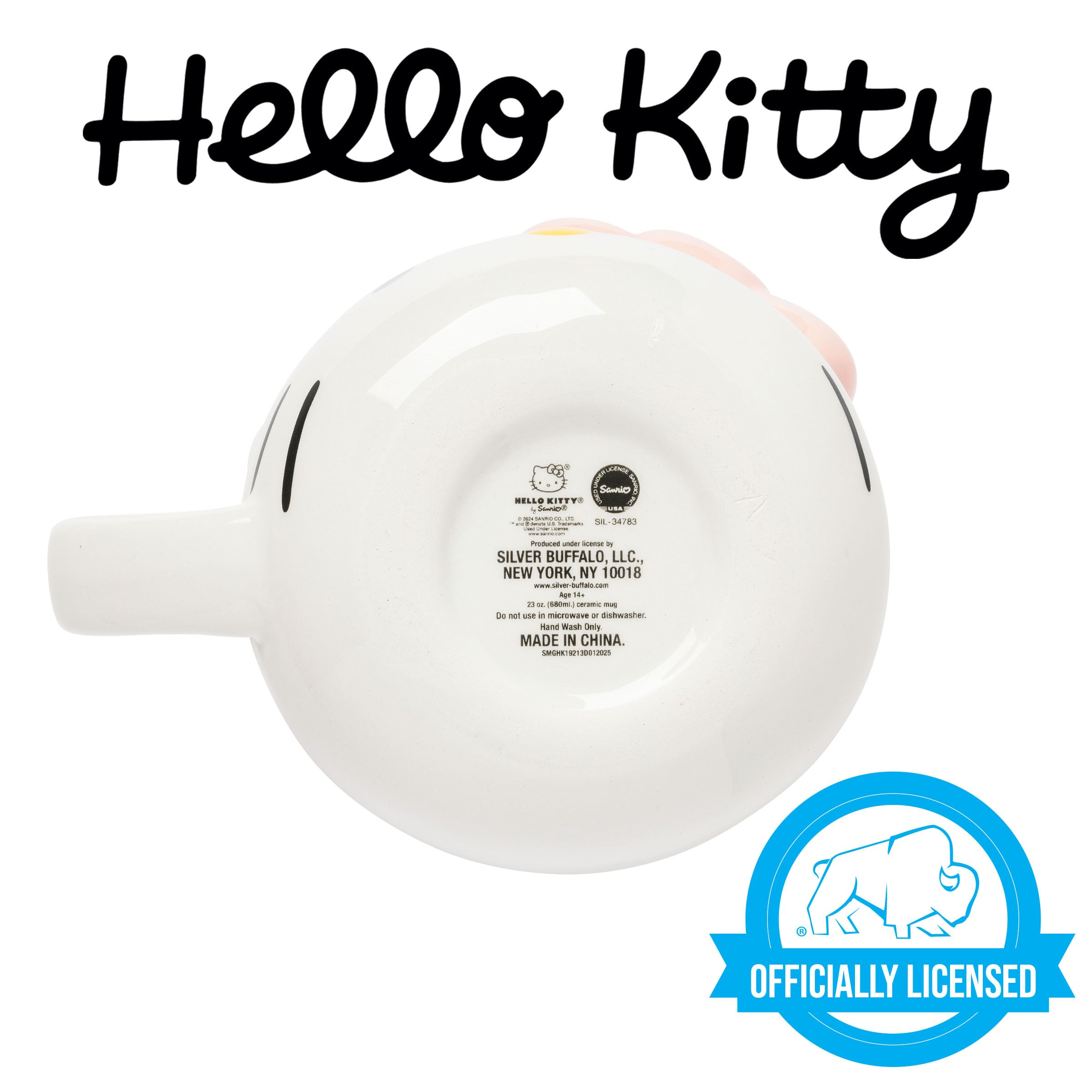 Es oficial licenciada por Sanrio, perfecta como regalo para fans.