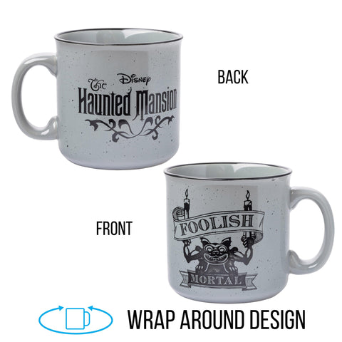 Taza Silver Buffalo apta para lavavajillas en estante superior