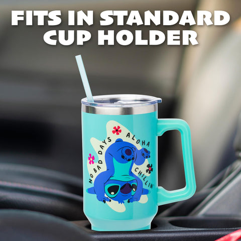 Diseño azul de Stitch, regalo ideal para fans de Disney.
