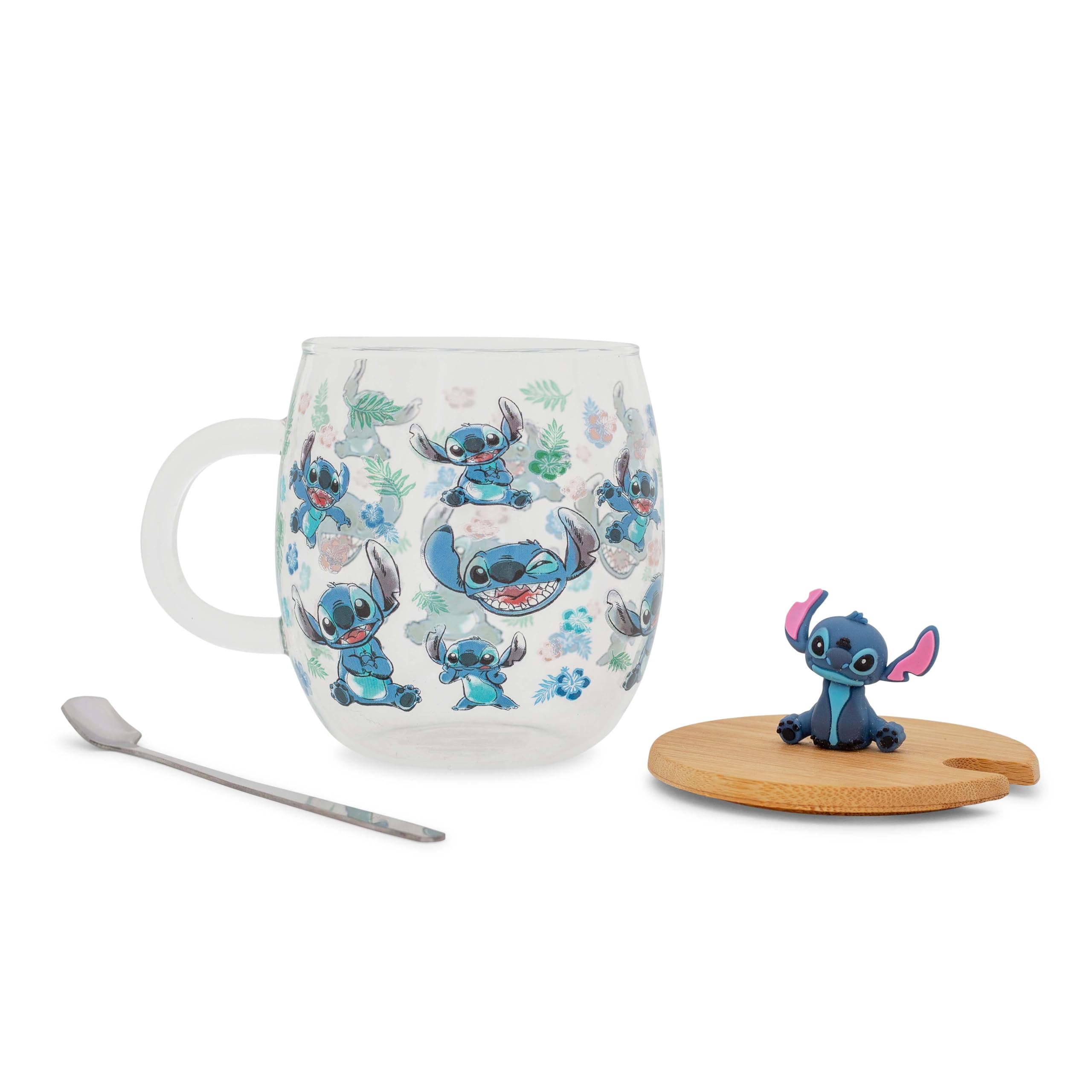 Silver Buffalo Lilo Stitch Expressions, vista frontal de taza