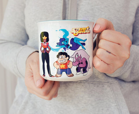 Momento de café con aventura y Gemas Cristal