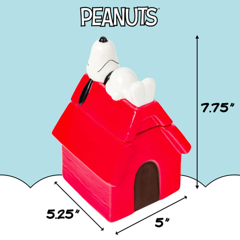 Silver Buffalo Peanuts, Snoopy cara, enfoque en personaje, ideal para decoración nostálgica.