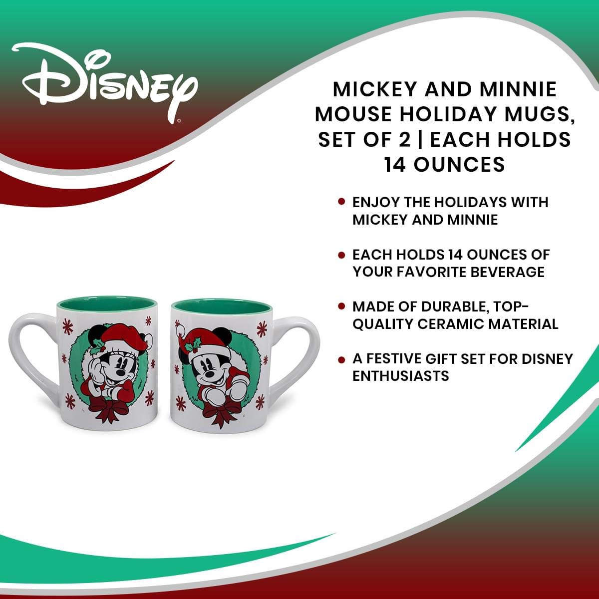 Regalo Disney perfecto para aficionados a Mickey y Minnie.