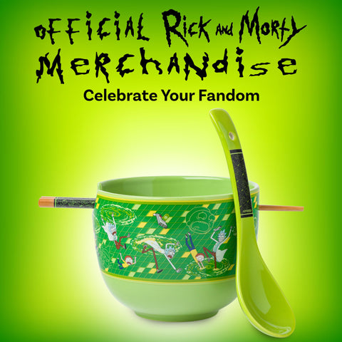 Tazón Rick y Morty apto lavavajillas, limpieza diaria sencilla
