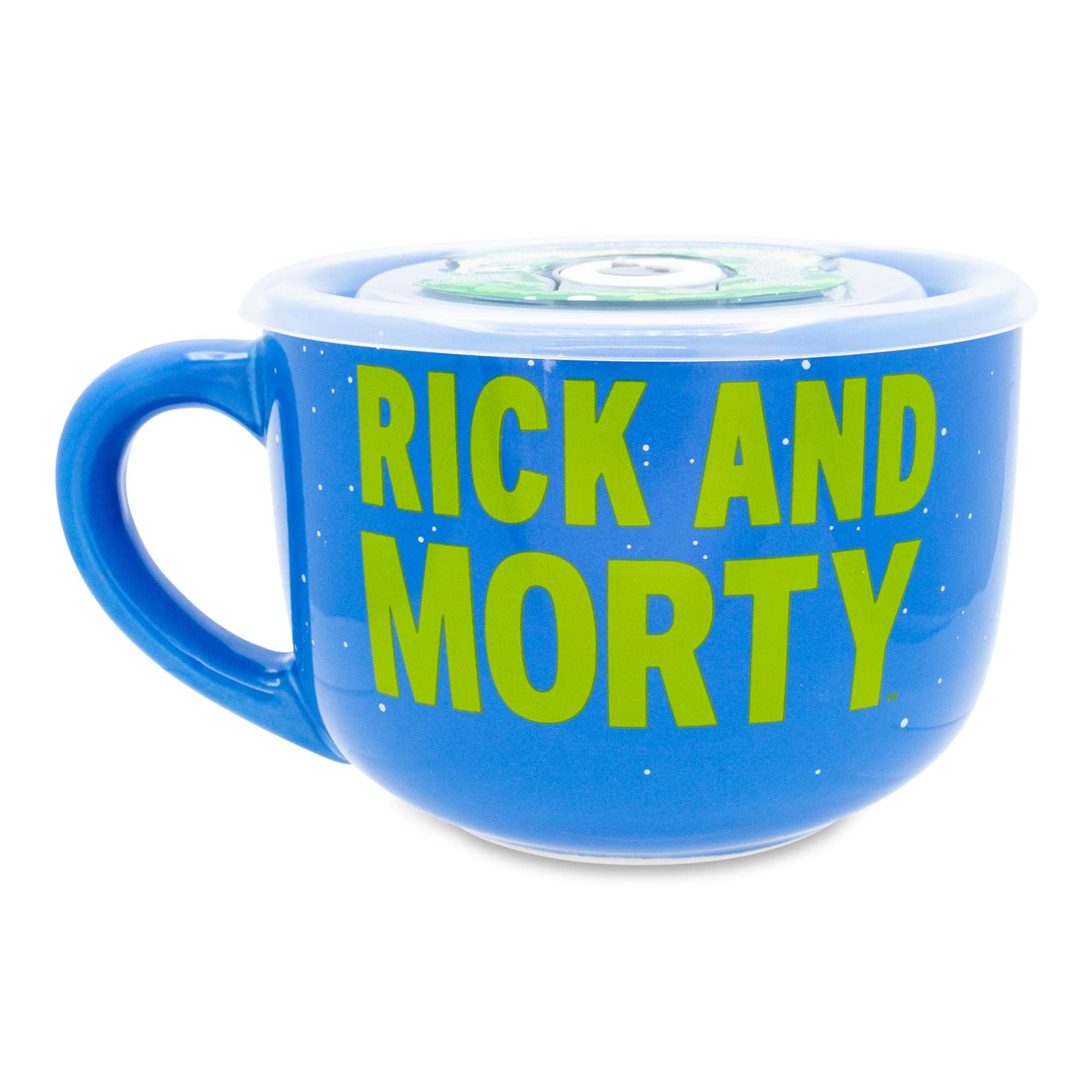 Taza Rick y Morty de Silver Buffalo con diseño coleccionable.