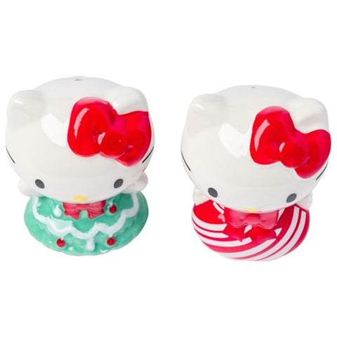 Hello Kitty bastón de caramelo sal y pimienta, regalo navideño único.