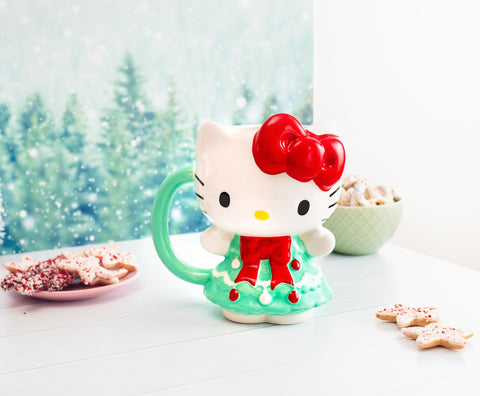 Capacidad de 20 onzas para café, té o chocolate Hello Kitty.