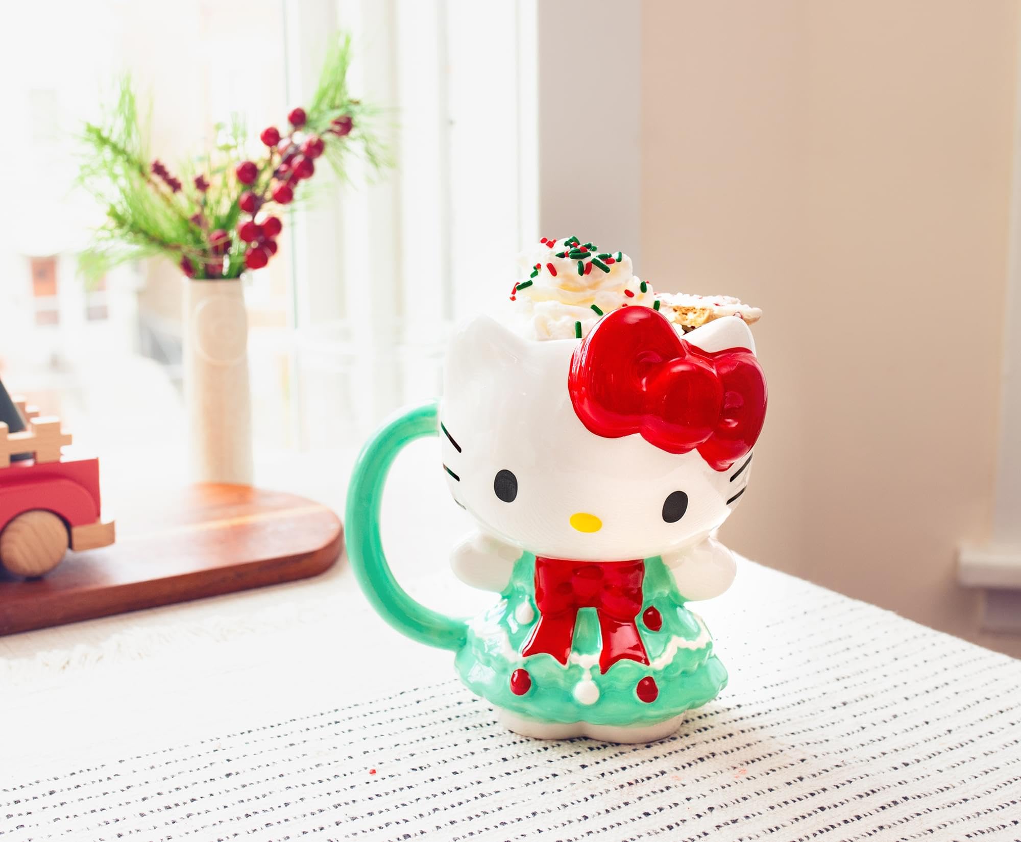 Merch oficial Sanrio Hello Kitty, autenticidad garantizada por Silver Buffalo.