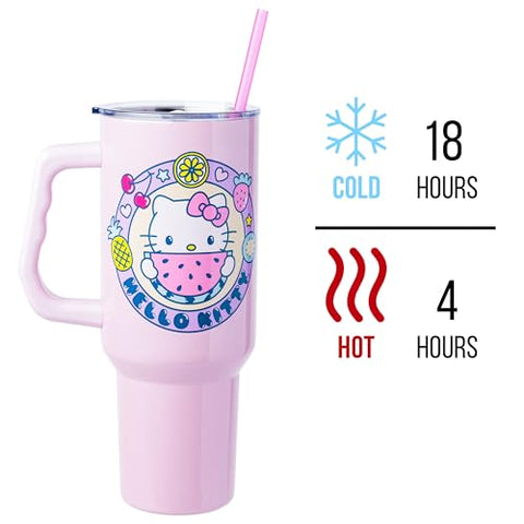 Silver Buffalo Hello Kitty: pajilla reutilizable para beber sin desperdicio.