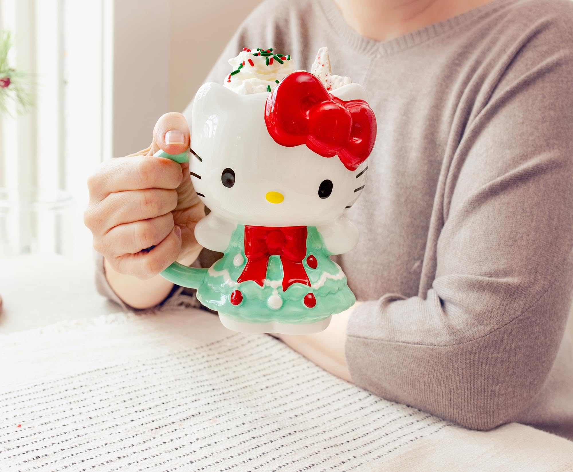 Regalo ideal para fans en Navidad o cumpleaños de Hello Kitty.