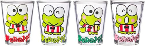 Vaso mini de Keroppi cantando, perfecto para fiestas y compartir