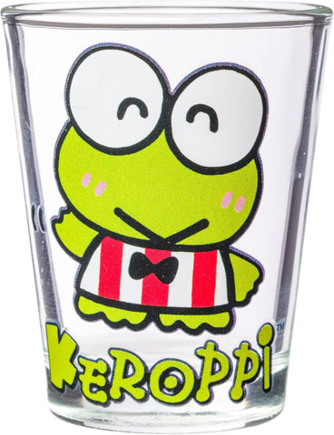 Vaso mini de Keroppi en el charco del donut, para colección en casa