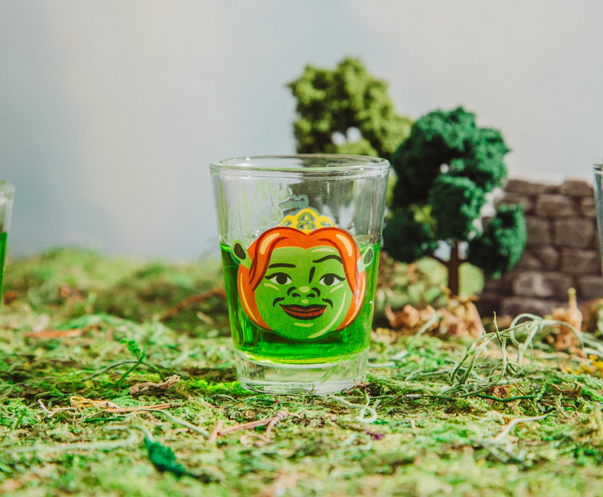 Vaso Shrek mini de Silver Buffalo con gráficos coloridos