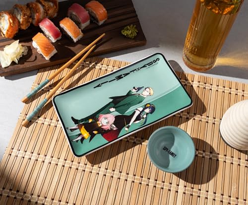 Silver Buffalo Spy X Family pieza de colección para amantes del sushi