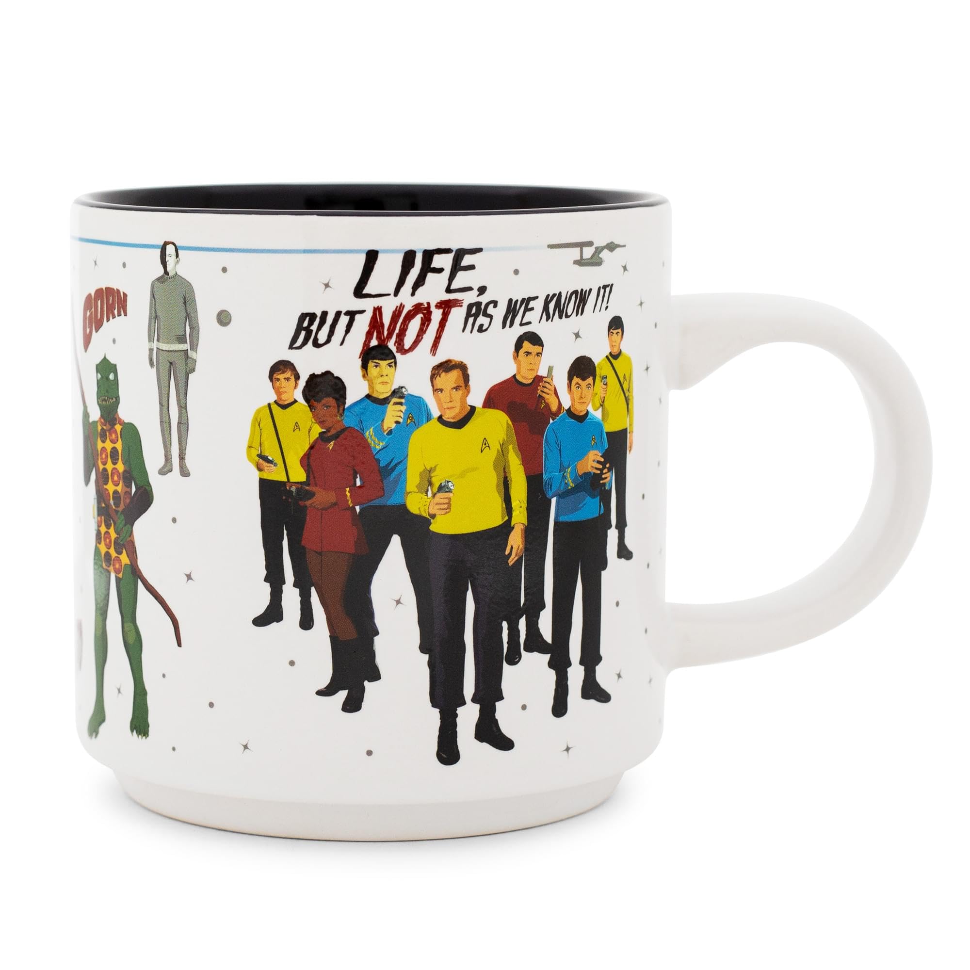 Taza Silver Buffalo Star Trek Mugato, para café o té diario