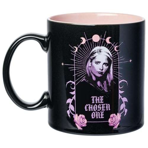 Taza Silver Buffalo Buffy para ritual matutino con cafe