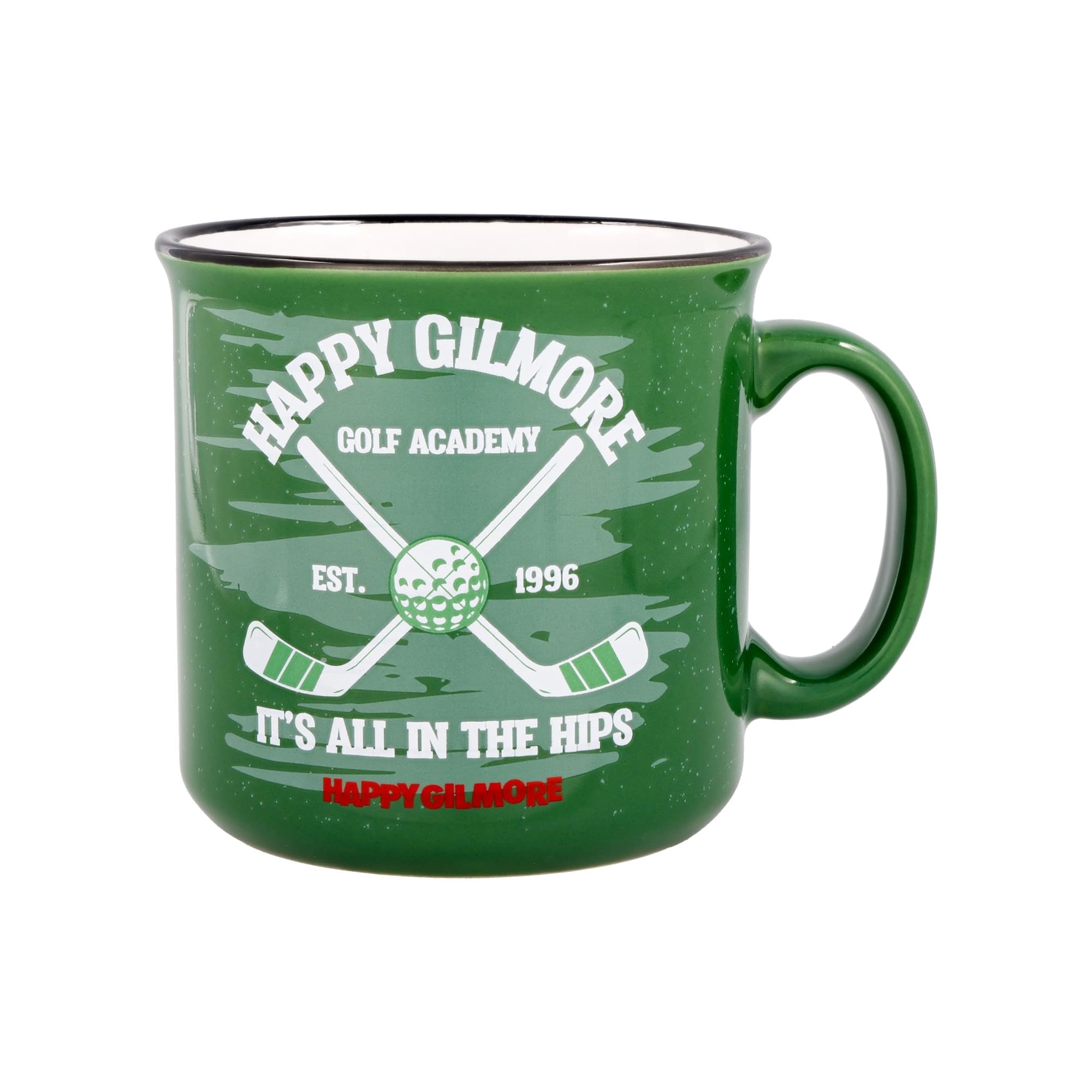Taza camper de Silver Buffalo con diseño Happy Gilmore en doble cara para uso diario