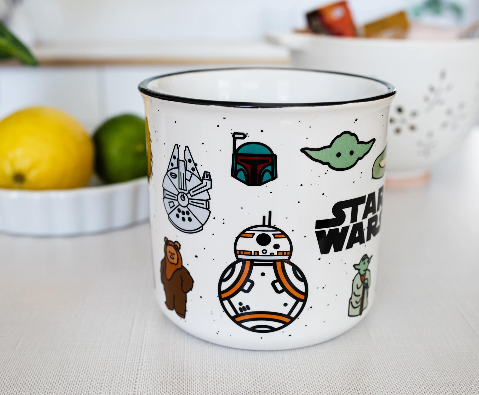 Casco de Boba Fett en taza camper, adecuada para uso diario
