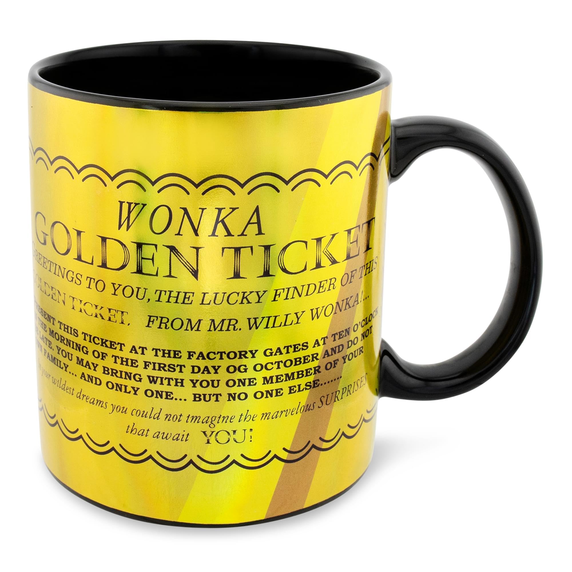 Taza Silver Buffalo de cerámica 20 onzas para café, té o chocolate caliente